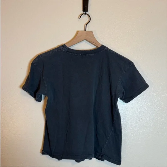 MadeWorn Black Graphic Janis Joplin Short Sleeve Tee sz. Small - Picture 5 of 5